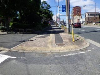 国道３号線改修工事 着工前