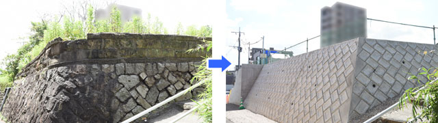 北九州市小倉北区造成工事施工